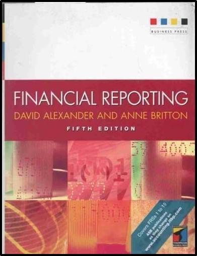 Financial Reporting 5th Edition ISBN 9781861524881