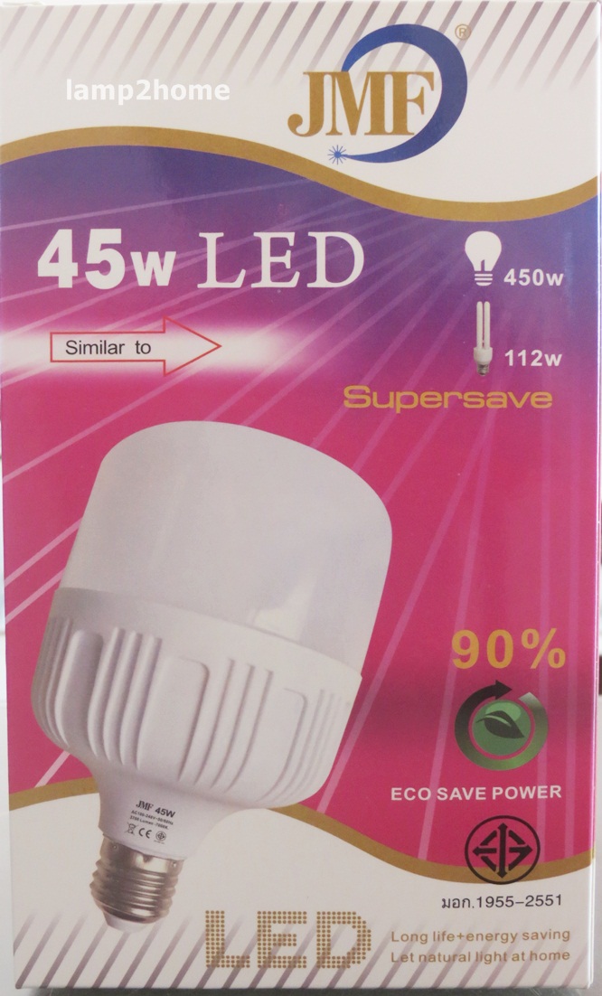 หลอด LED ทรงกระบอก (หลอดตลาดนัด)