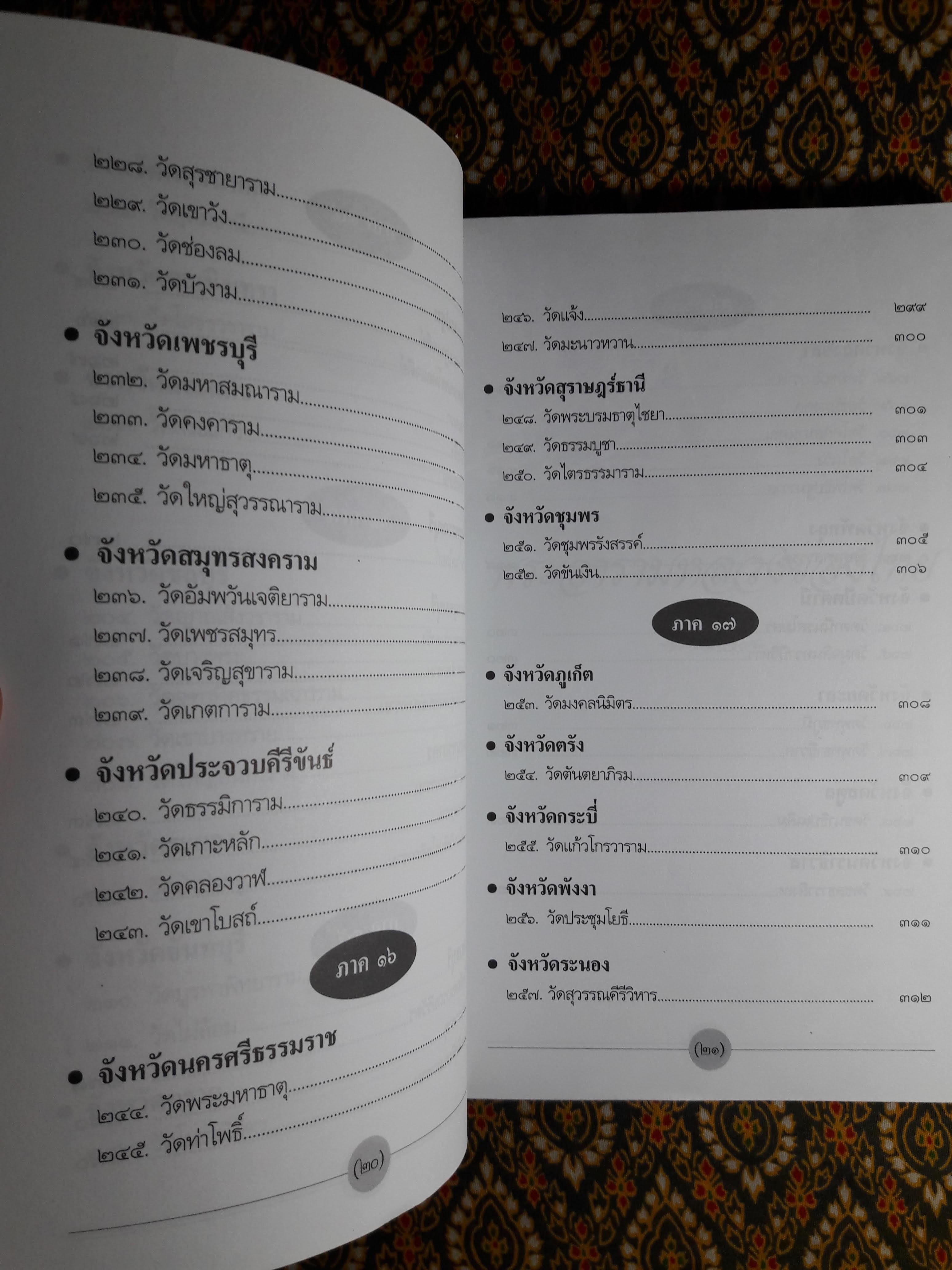 พระอารามหลวงของไทย