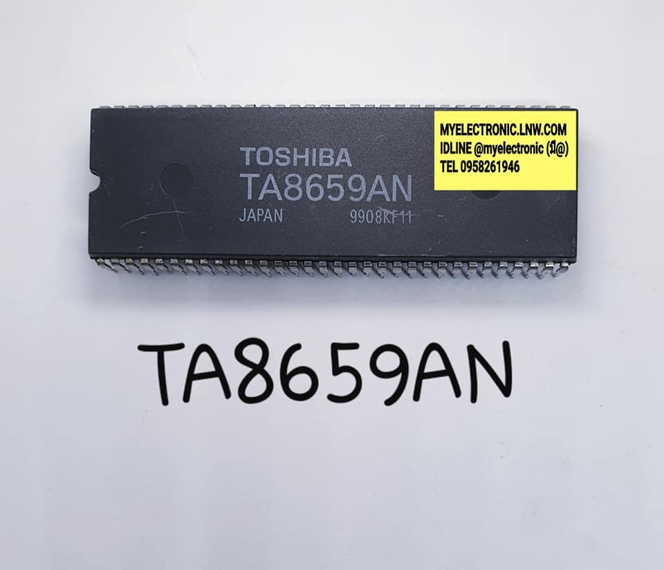 TA8659ANยี่ห้อTOSHIBAตัวถังDIP64ขาราคาตัวละบาท