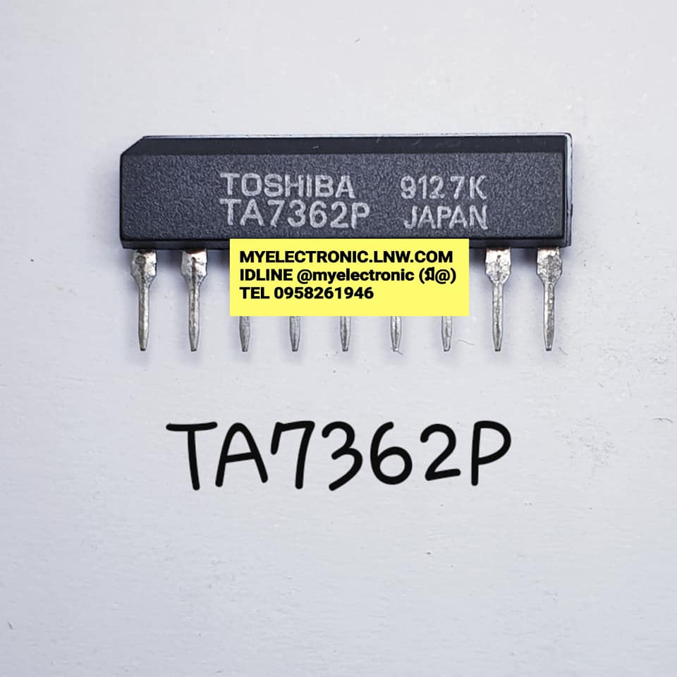 TA7362Pยี่ห้อTOSHIBAตัวถังSIL9ขาราคาตัวละบาท