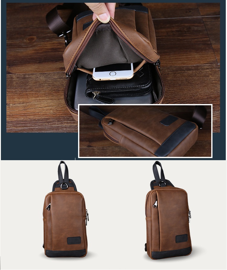 กระเป๋าคาดอกผู้ชาย รหัส B005