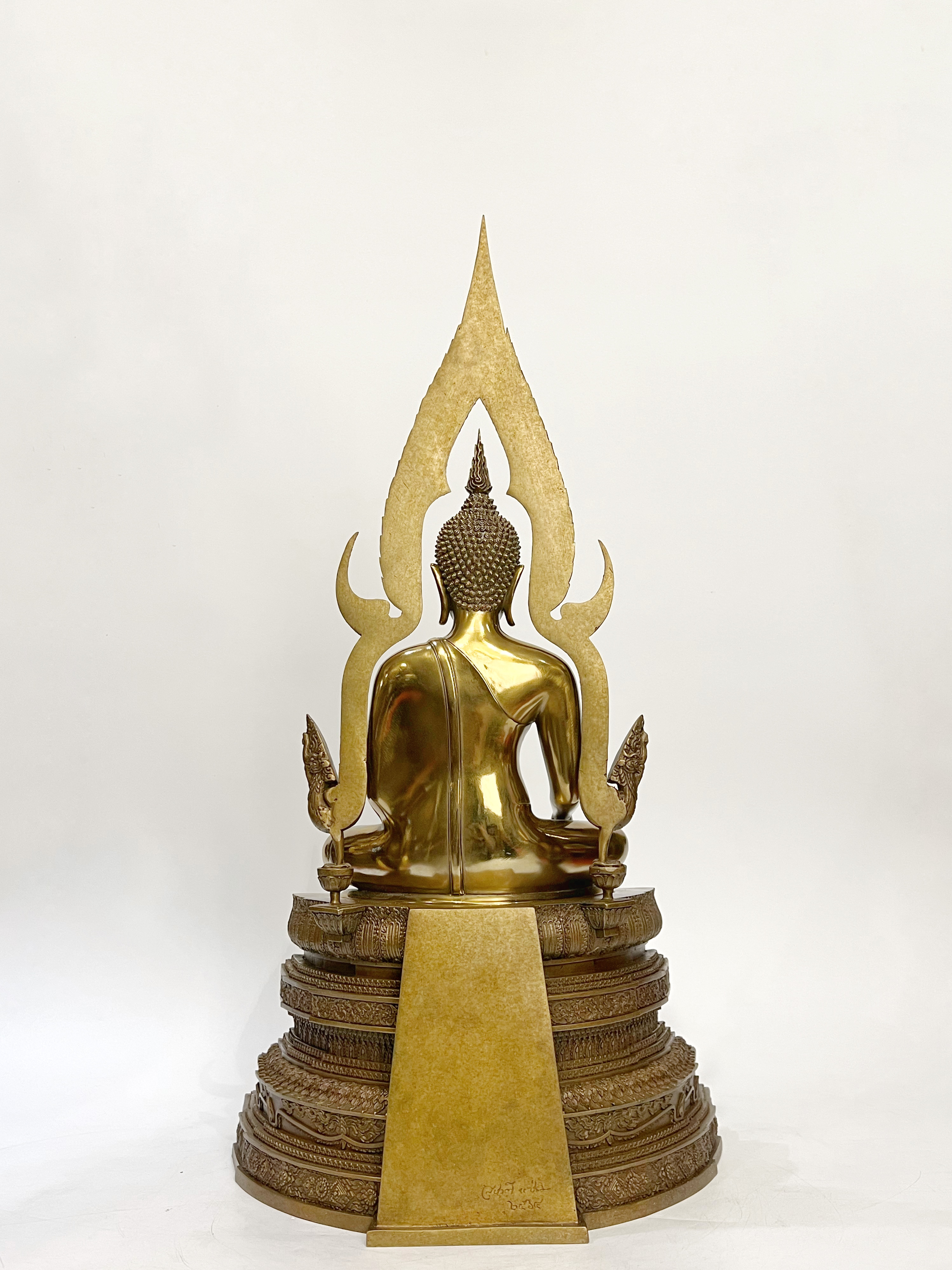 พระพุทธรูป สมเด็จองค์ปฐม ๒๕๖๔ หน้าตัก 9 นิ้ว (หมายเลข 24) พิธีพุทธาภิเษก ณ อุโบสถ วัดรางกระต่ายรังสรรค์ จ.กาญจนบุรี หลวงพ่อวิจิตร อนุชาโต อ. สุชาติ แซ่จิว