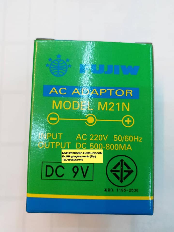 ขาย , อะแดปเตอร์ , เร็กกูลเลเตอร์ , 9VDC , 500-800mA , ชนิดขั้ว-อยู่ใน รุ่น M21N , ยี่ห้อ , FUJIW AC , ADAPTER ,DC , REGULATER , อะแดปเตอร์9VDC , ราคา , ตัวละ , . . , หน่วน , บาท