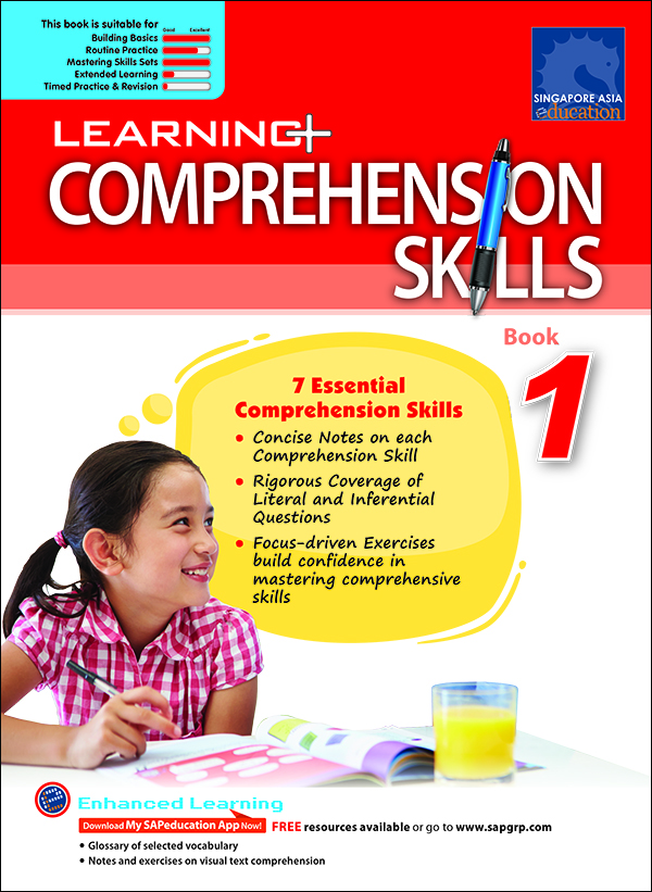 แบบฝึกหัดการจับใจความ ป.1 LEARNING+ ENGLISH COMPREHENSION SKILLS Book 1