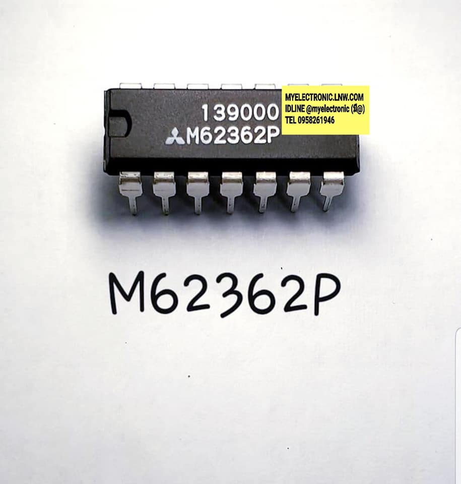 ICM62362Pยี่ห้อMITSUBISHIตัวถังDIP14ขาราคาตัวละ