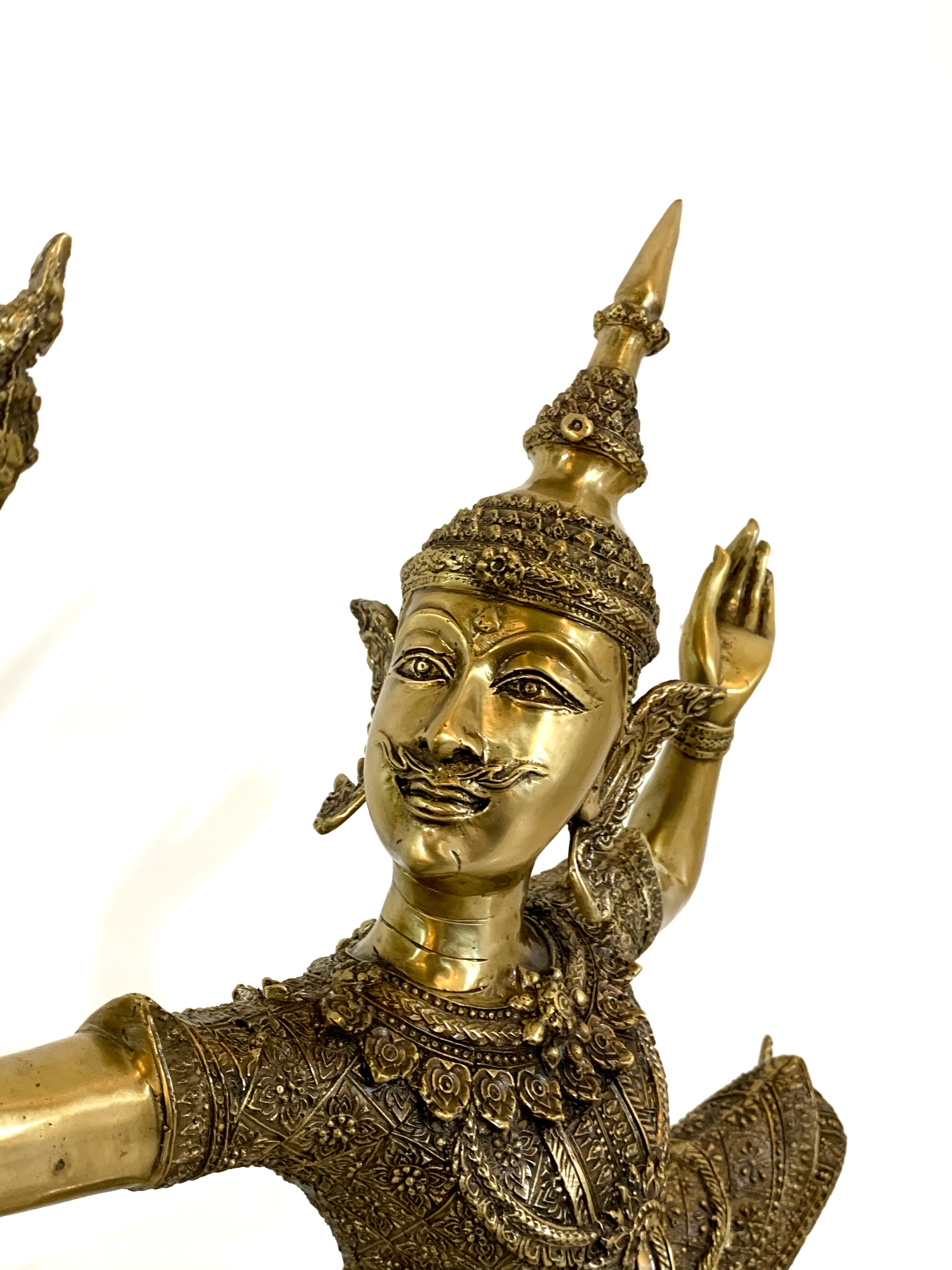 รูปหล่อ พระรามแผลงศร ขนาดสูง 68 cm