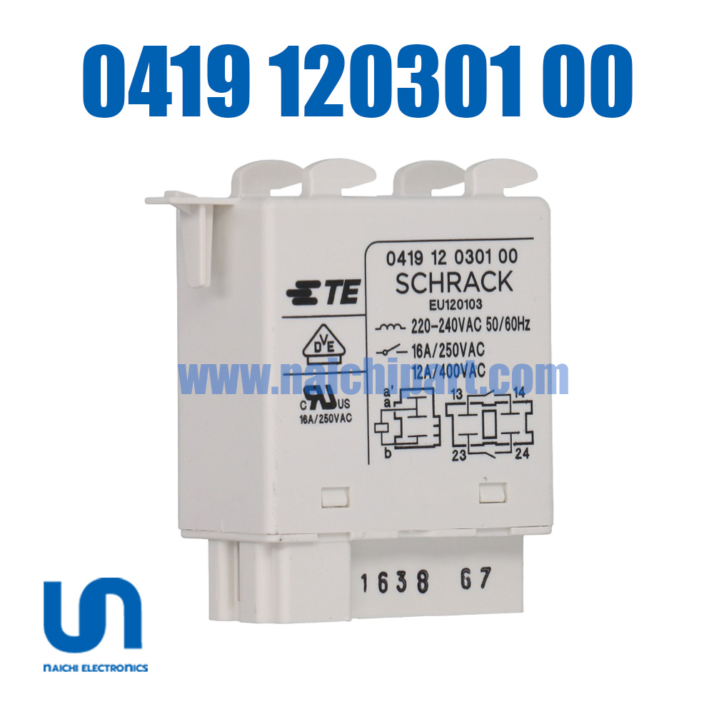 SCHRACK 0419 120301 00 General Purpose Power Relay