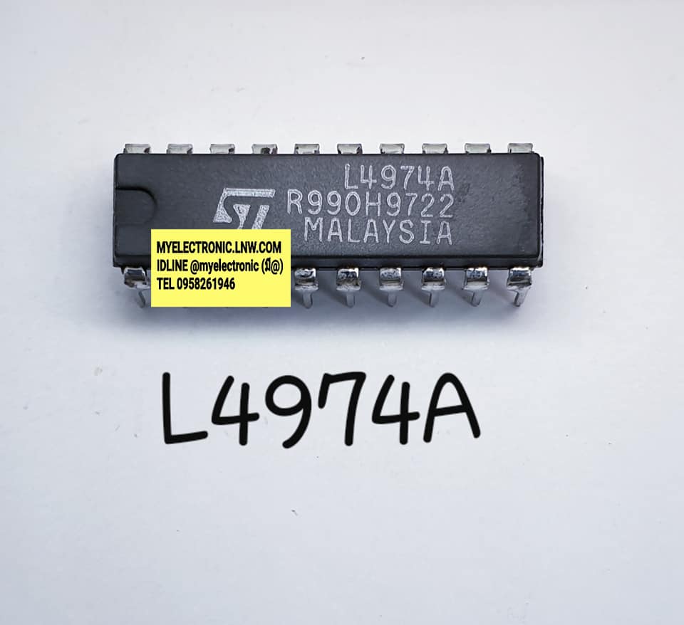 L4974Aยี่ห้อSTตัวถังDIP20ขาราคาตัวละบาท