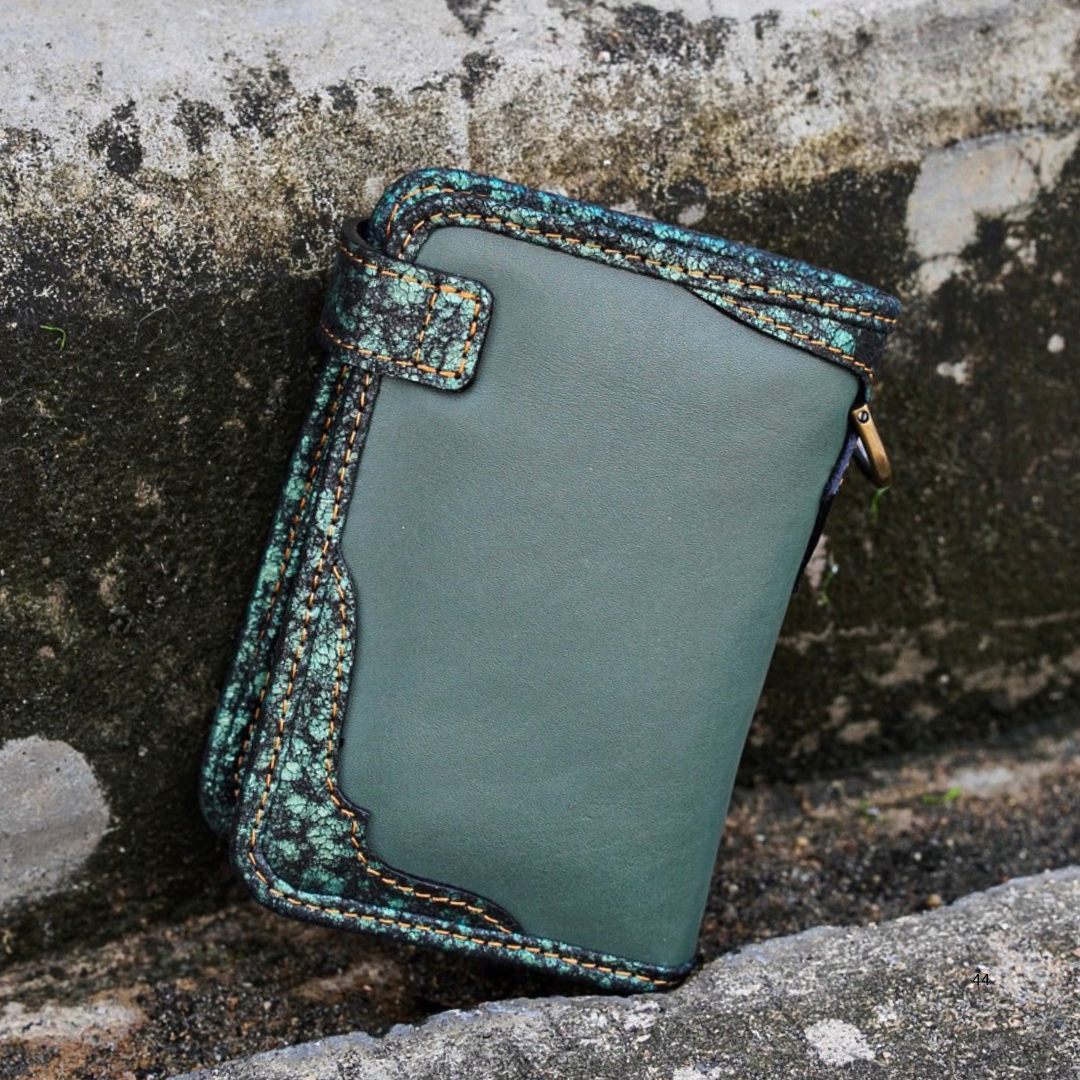 Ledger wallet หนังวัว+หนังแกะ