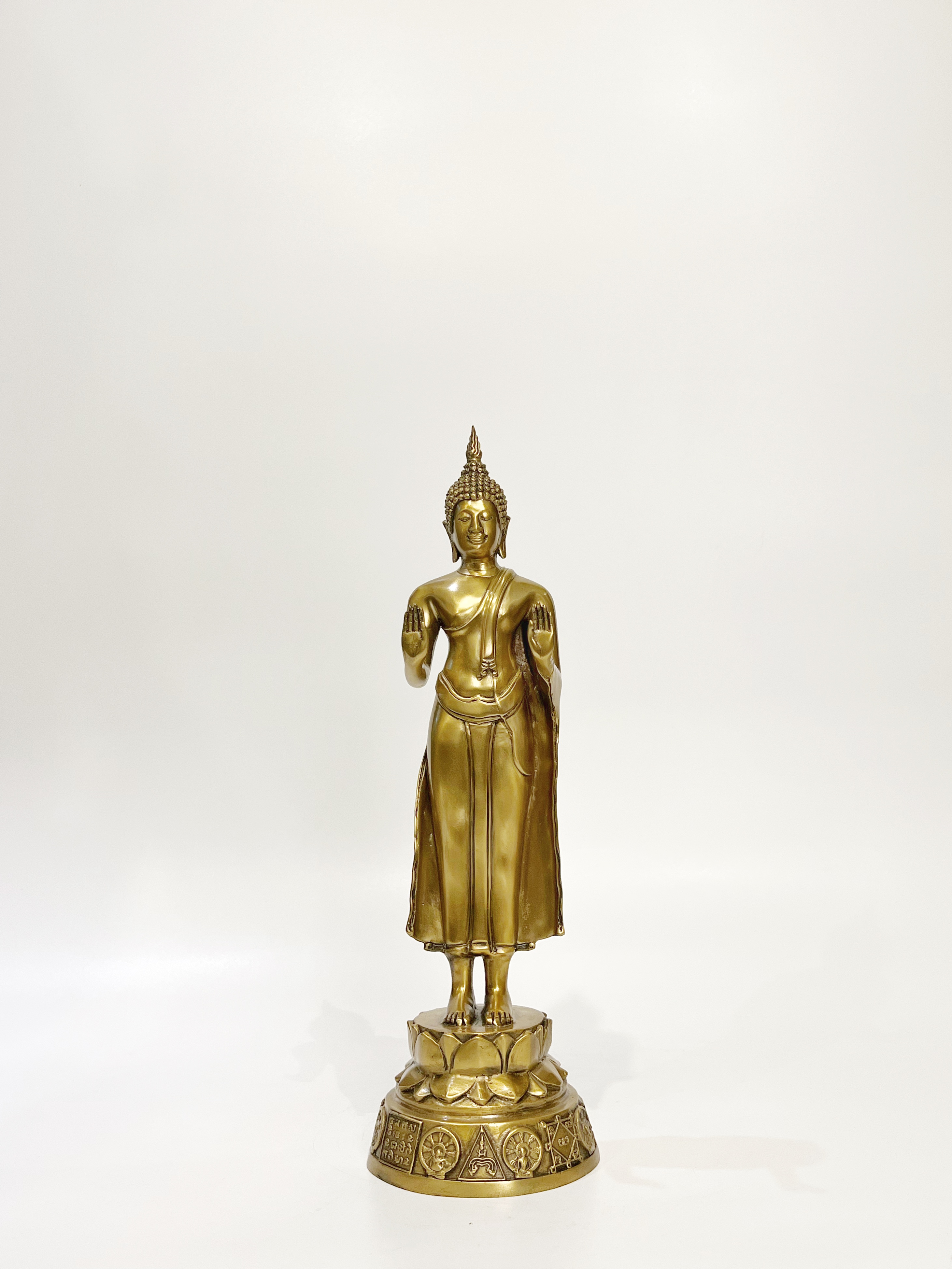 รูปหล่อพระพุทธรูป ปางห้ามสมุทร หน้าตัก 5 นิ้ว (วันจันทร์)