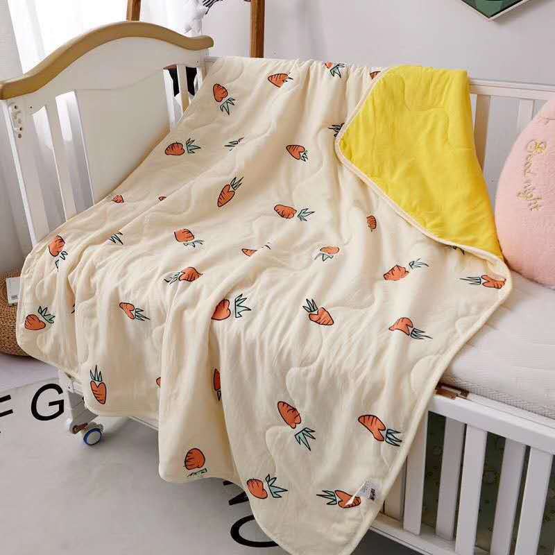 MUISUNGSHOP ผ้าห่มเด็ก ผ้ารองนอน ลายการ์ตูน ผ้าห่มฝ้ายญี่ปุ่น ขนาด 110x150 ซม KID blanket