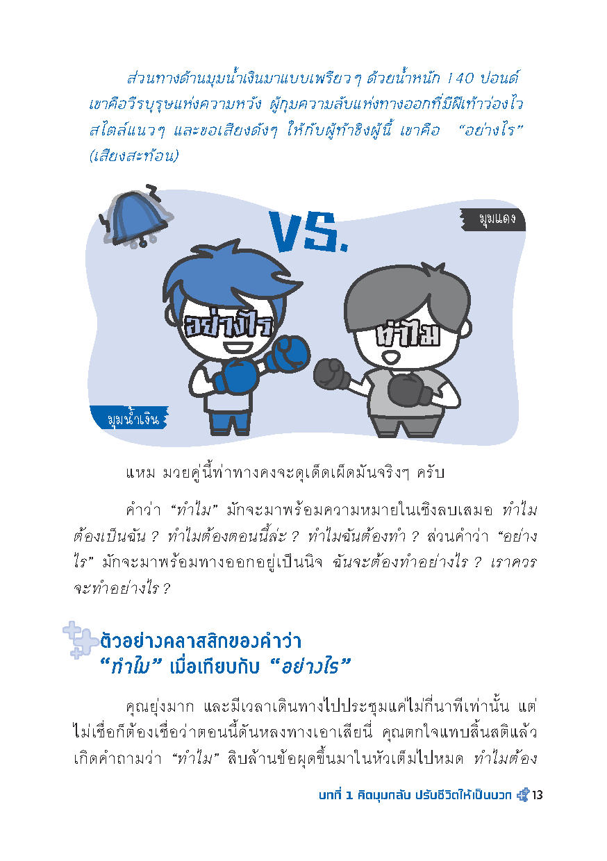Expernet หนังสือ คิดมุมกลับ ปรับชีวิตให้เป็นบวก [เกรด B มีตำหนิ]: เปลี่ยนความยอดเเย่ เป็นความยอดเยี่ยม ด้วยเทคนิคคิดบวก++
