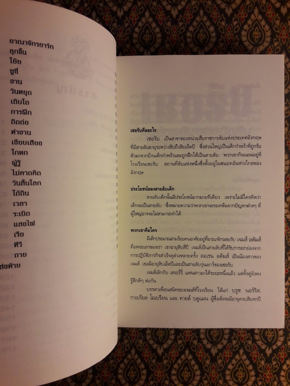 เชอรับองค์กรลับยอดนักสืบ ตอนคลั่งลัทธิ CHERUB : DIVINE MADNESS