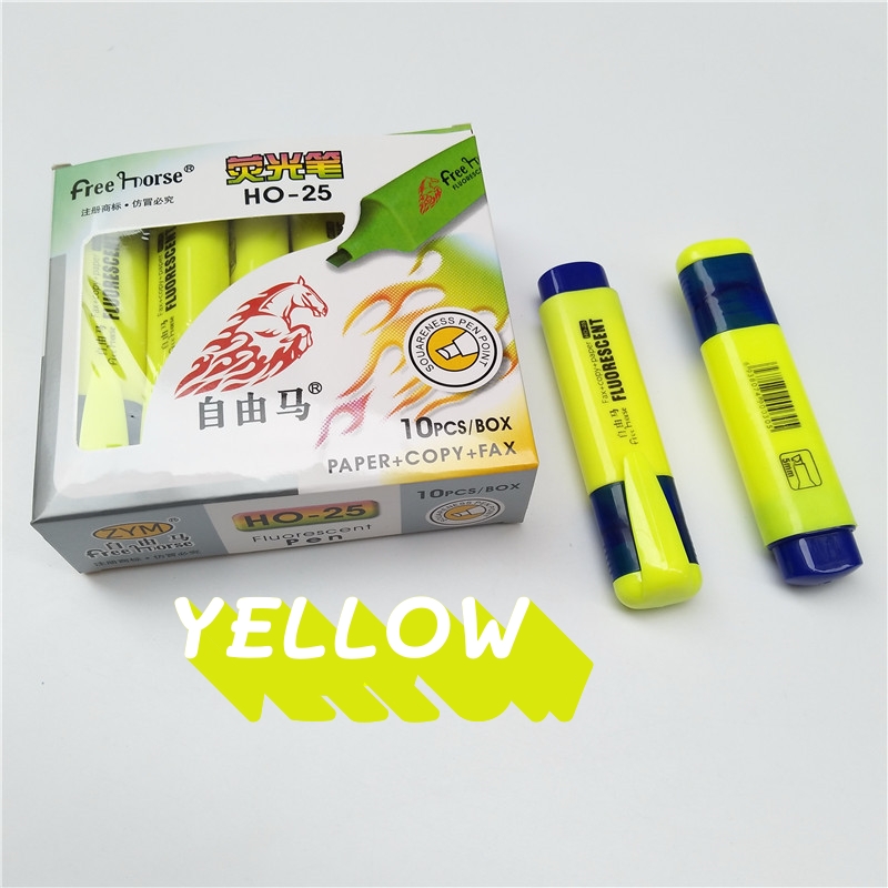 MUISUNGSHOP ปากกาเน้นข้อความ ปากกาสะท้อนแสง