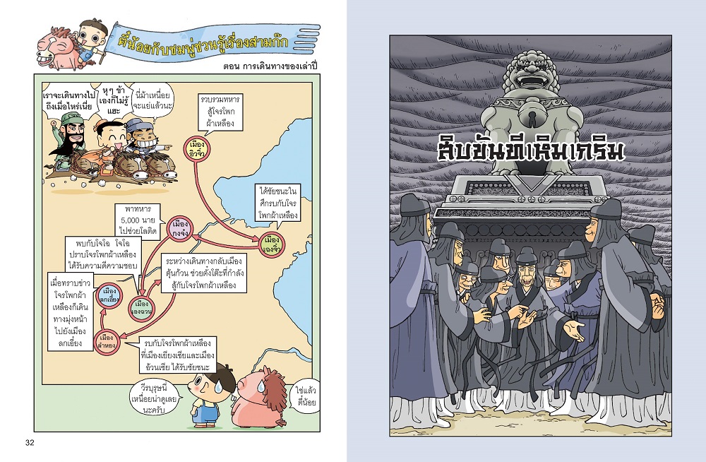 NANMEEBOOKS หนังสือ สามก๊ก เล่ม 2 : รวมพลังสิบแปดทัพ (revise 2025) การ์ตูน