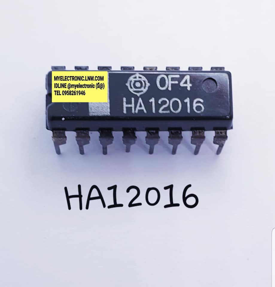 HA12016ยี่ห้อHITTACHIตัวถังDIP16ขาราคาตัวละ