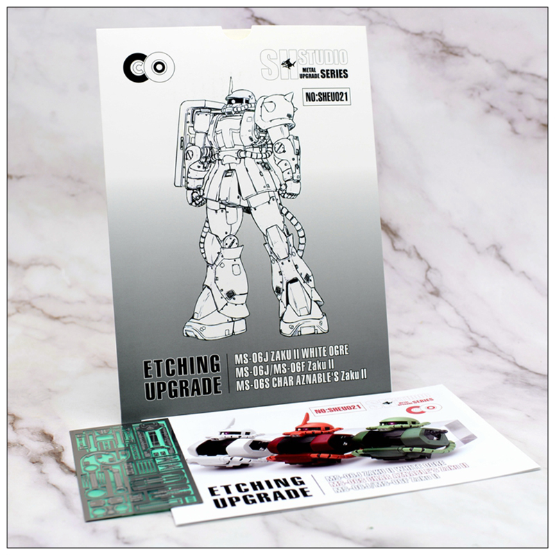 Etching Set MG Zaku Basic Series ค่าย SH Studio