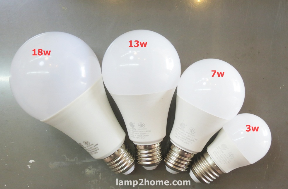 หลอด LED Bulb ขั้ว E27 (แสงขาว/แสงเหลือง)