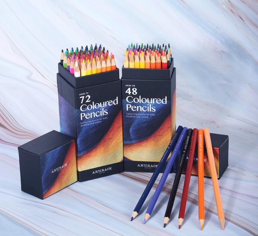 MUISUNGSHOP (12 แท่ง) สีไม้ ARTTRACK เกรดพรีเมี่ยม โทนสีสวย สด เขียนลื่น ระบายติดง่าย แถมไม่หักง่ายด้วย สำเนา