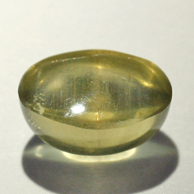 อะพาไทท์ตาแมว (Cat's eye Apatite) 1.54 กะรัต เนื้อใส เม็ดเล็ก น่ารัก