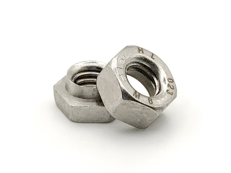 SUS316L HARDLOCK NUT M6