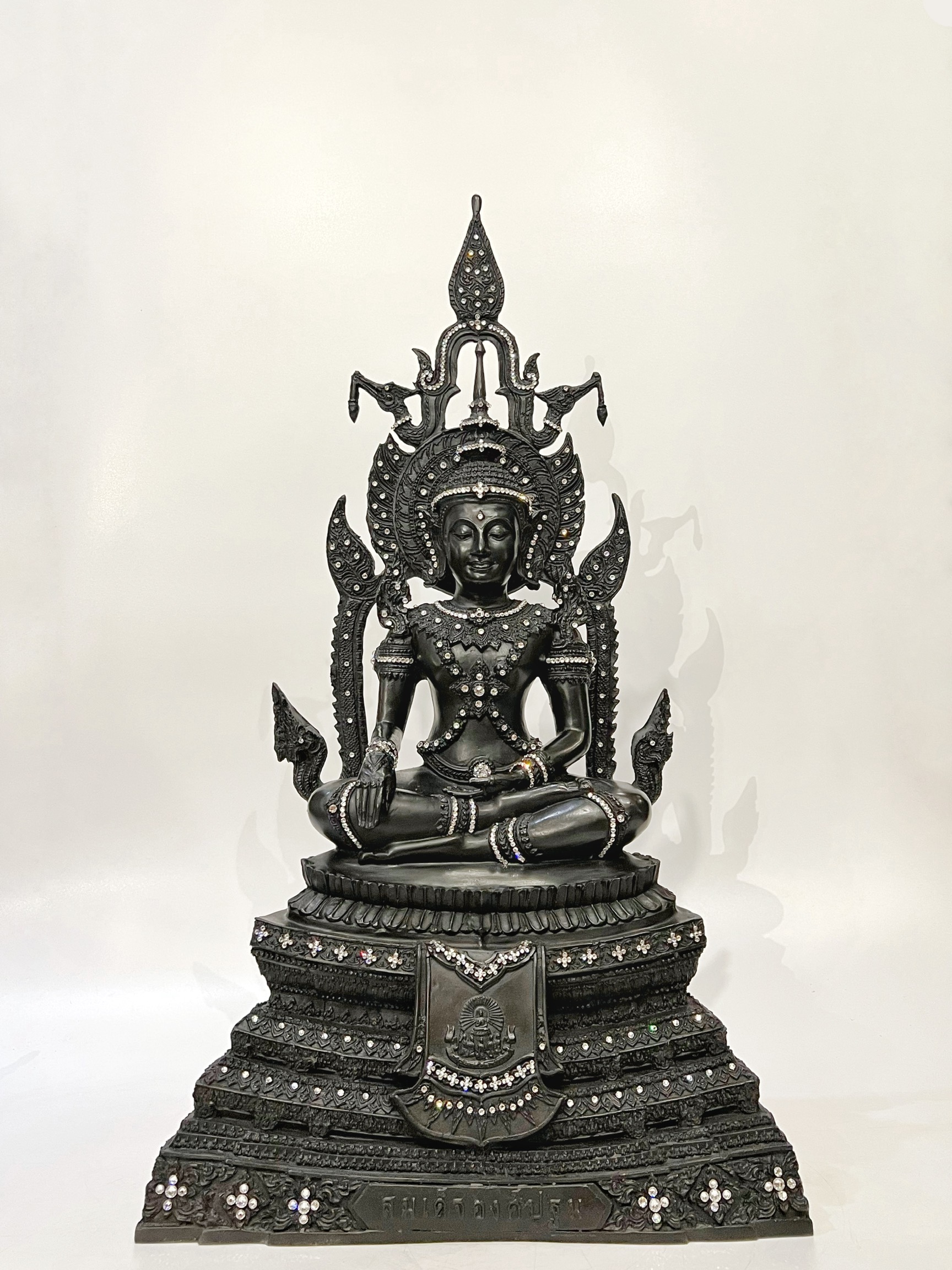 สมเด็จองค์ปฐม หน้าตัก 9 นิ้ว หลวงพ่อฤาษีลิงดำจัดสร้าง วัดจันทาราม (วัดท่าซุง) จ.อุทัยธานี พ.ศ.2532
