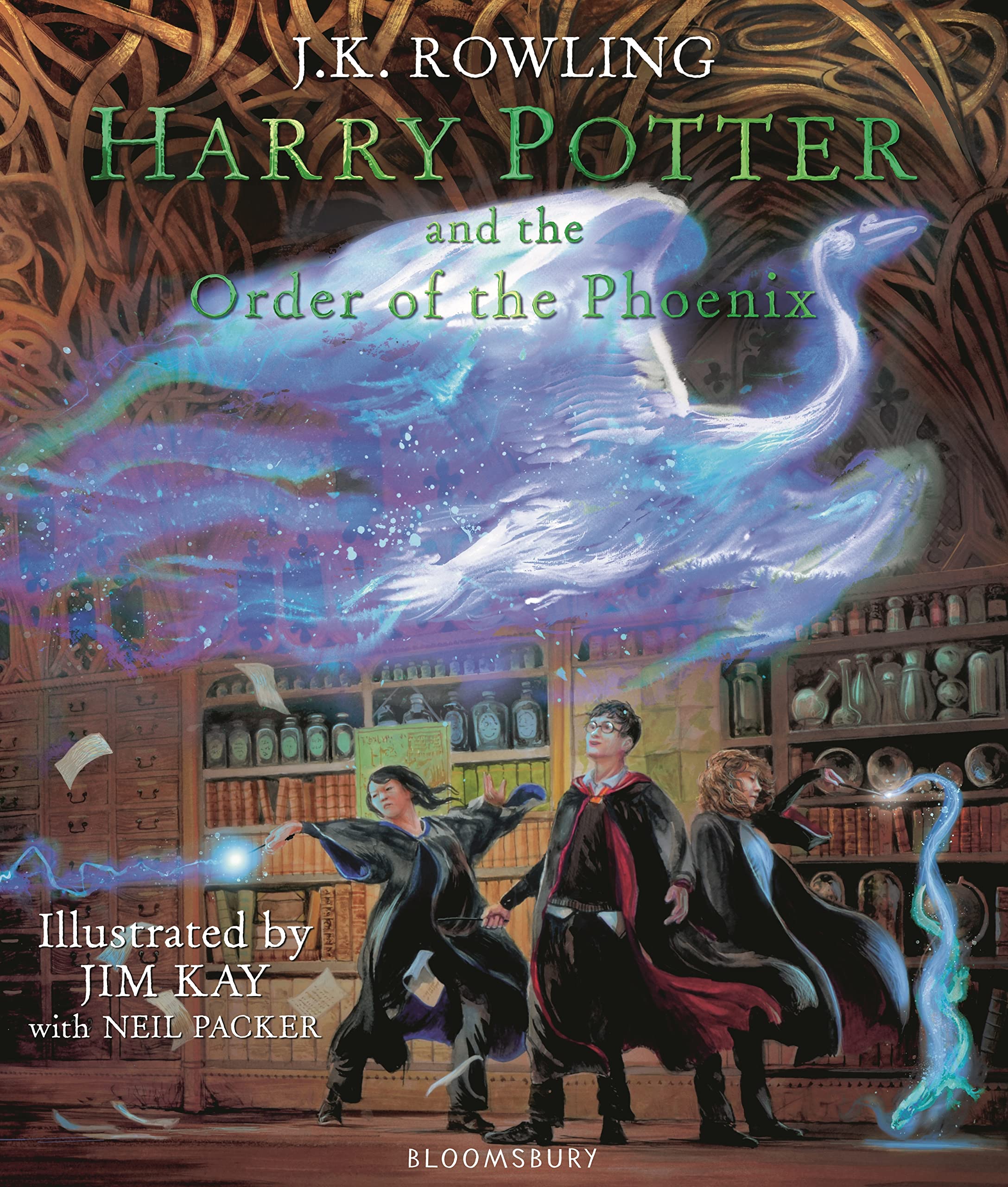 HARRY POTTER AND THE ORDER OF THE PHOENIX (ILLUSTRATED ED)