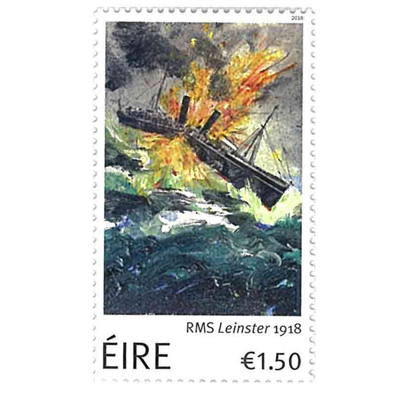 Ireland Stamp, 2018 RMS Leinster