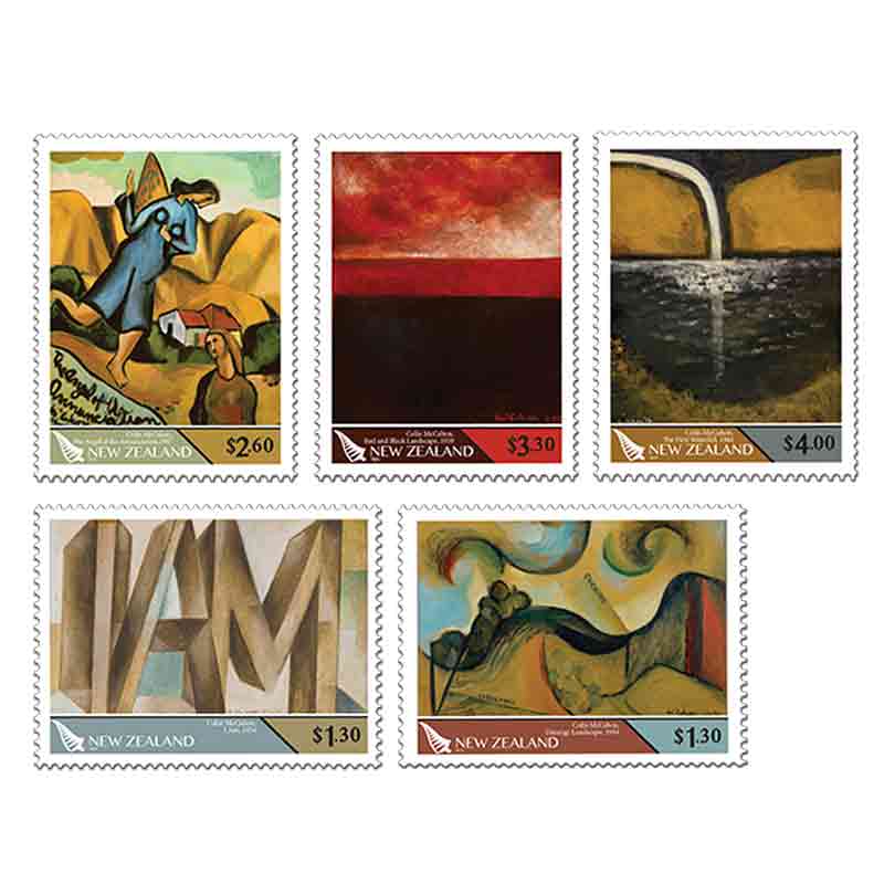 New Zealand Stamp, 2019 Colin McCahon 1919 - 1987