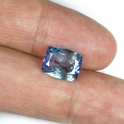 **ขายแล้ว** เเทนซาไนท์ (Tanzanite) 3.63 กะรัต สีน้ำเงิน ไฟดี สีกำลังดี