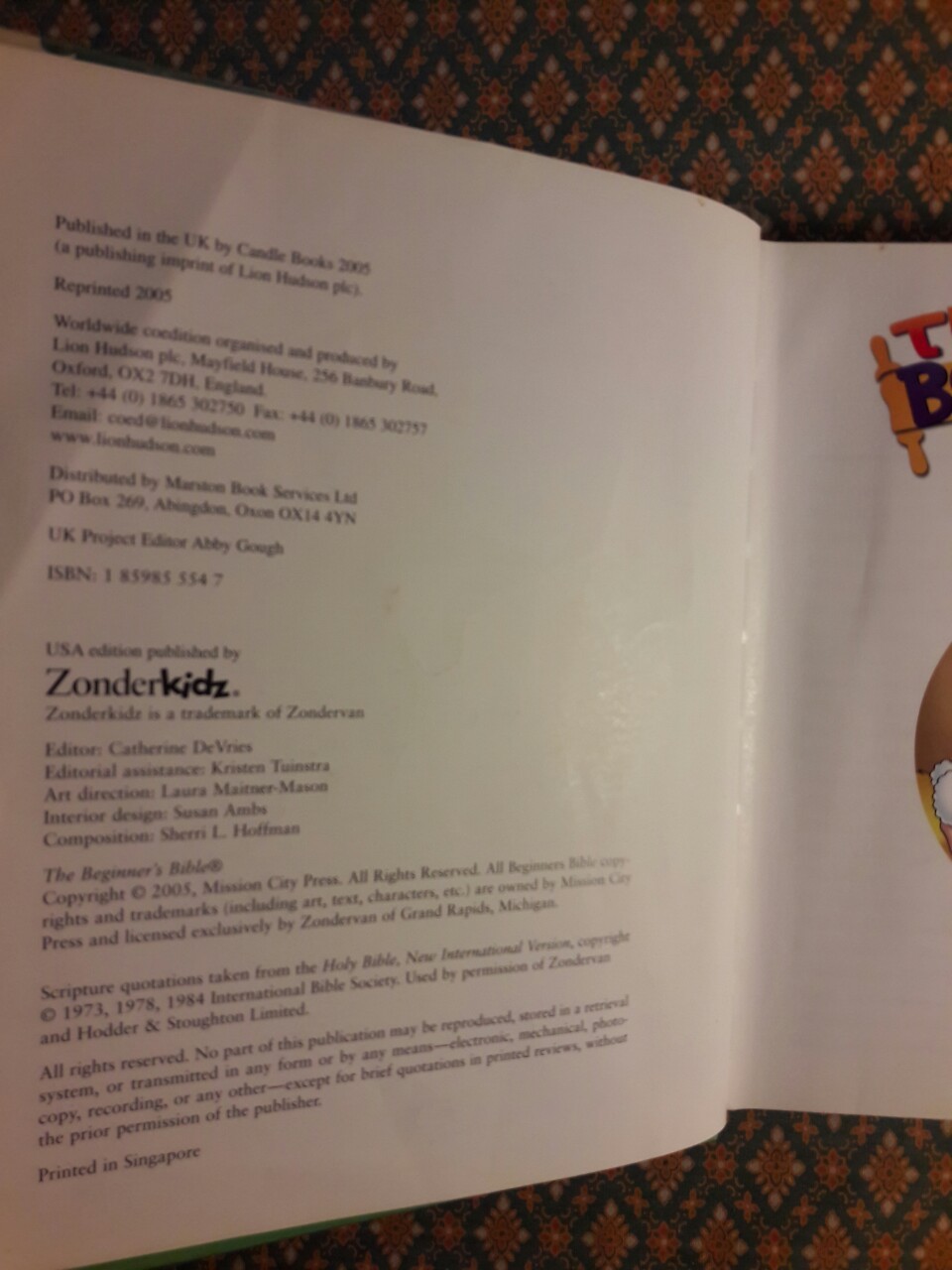 The Beginner's Bible: Timeless Children's Stories