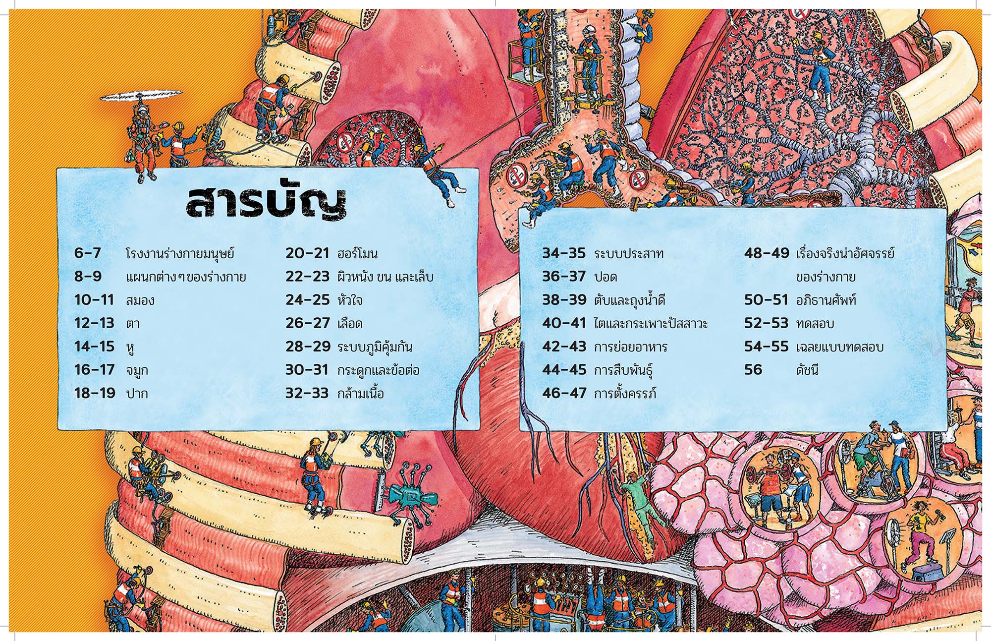 NANMEEBOOKS หนังสือ โรงงานร่างกายมนุษย์ : เสริมความรู้เยาวชน สารานุกรม