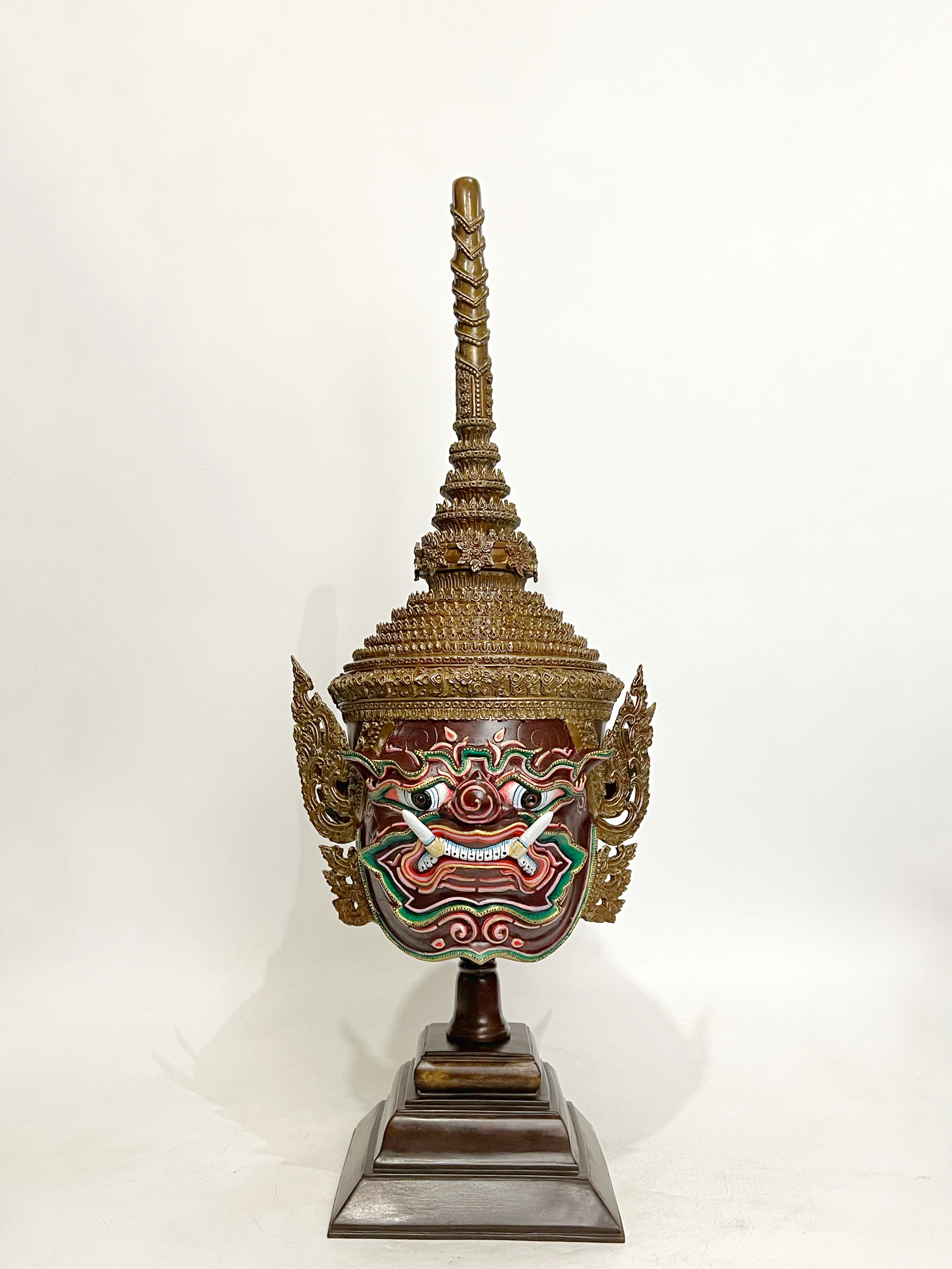 ศีรษะครู เศียรครู พระพิราพ หรือ เศียรพระพิราพ จัดสร้างโดย อาจารย์เก่ง หน้าทอง