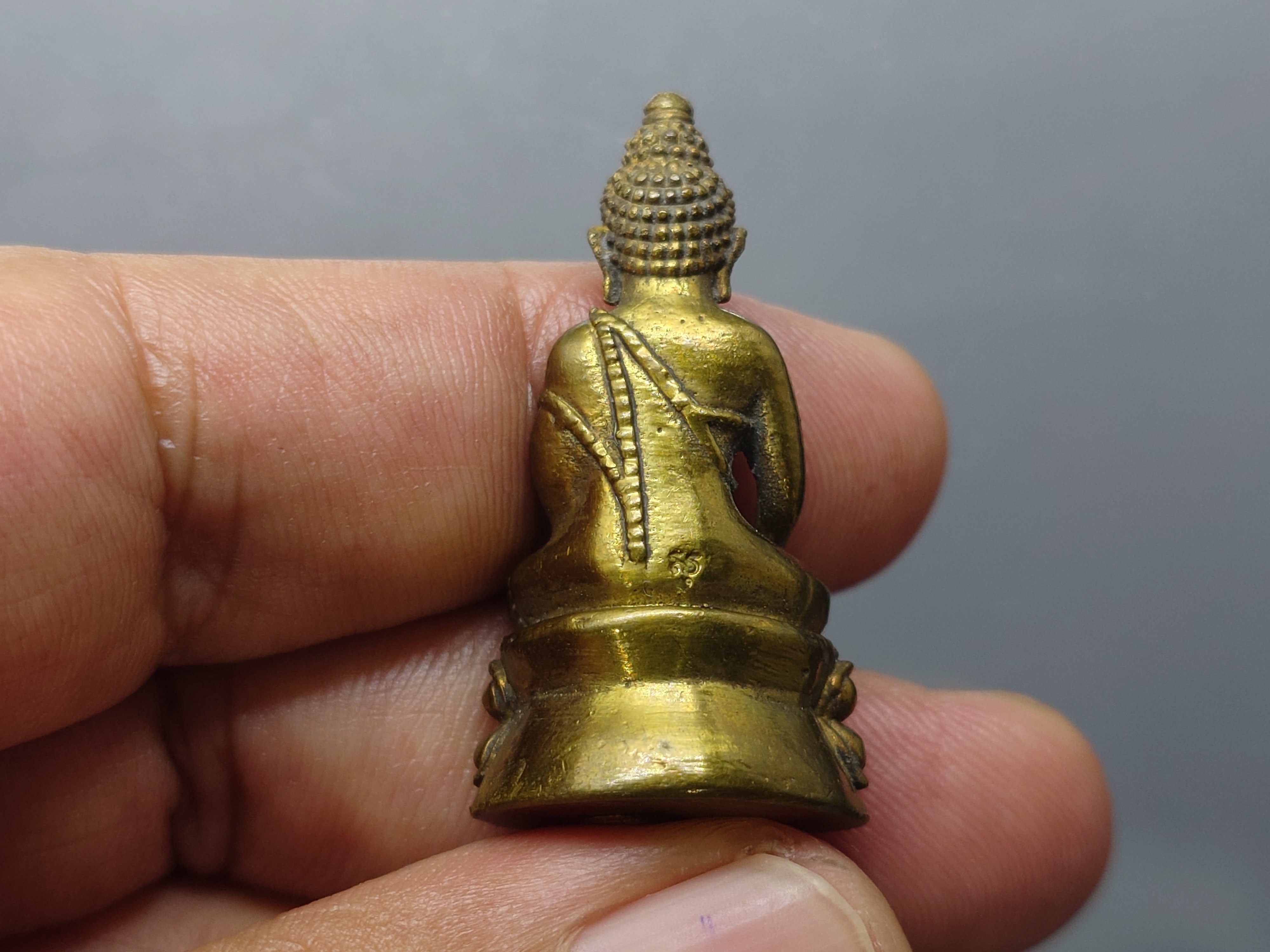 พsะกริ่งญาณสังวร ญสส. ฉลองพระชนมายุ 87 พรรษา สมเด็จพระญาณสังวรฯ ทรงอธิษฐานจิตเดี่ยว วัดบวรนิเวศวิหาร ปี2543 พร้อมตลับเดิม