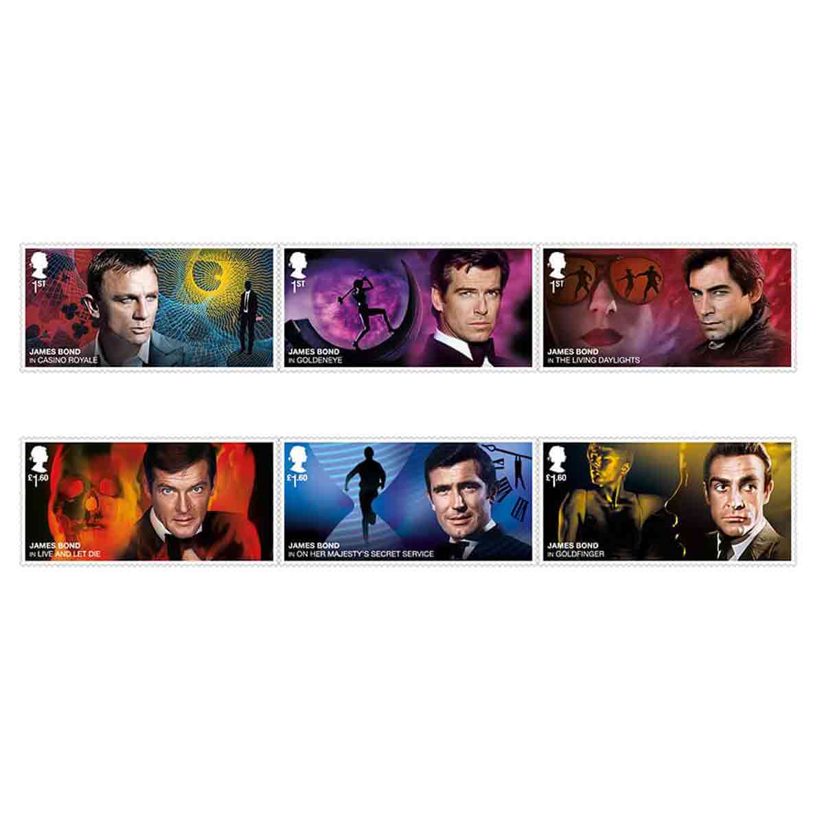 UK Stamp, 2020 James Bond