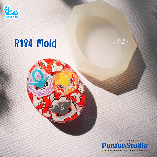 R181-188 Classic Shape Molds / Basic Shape / Epoxy Resin Mold / Silicone Mold