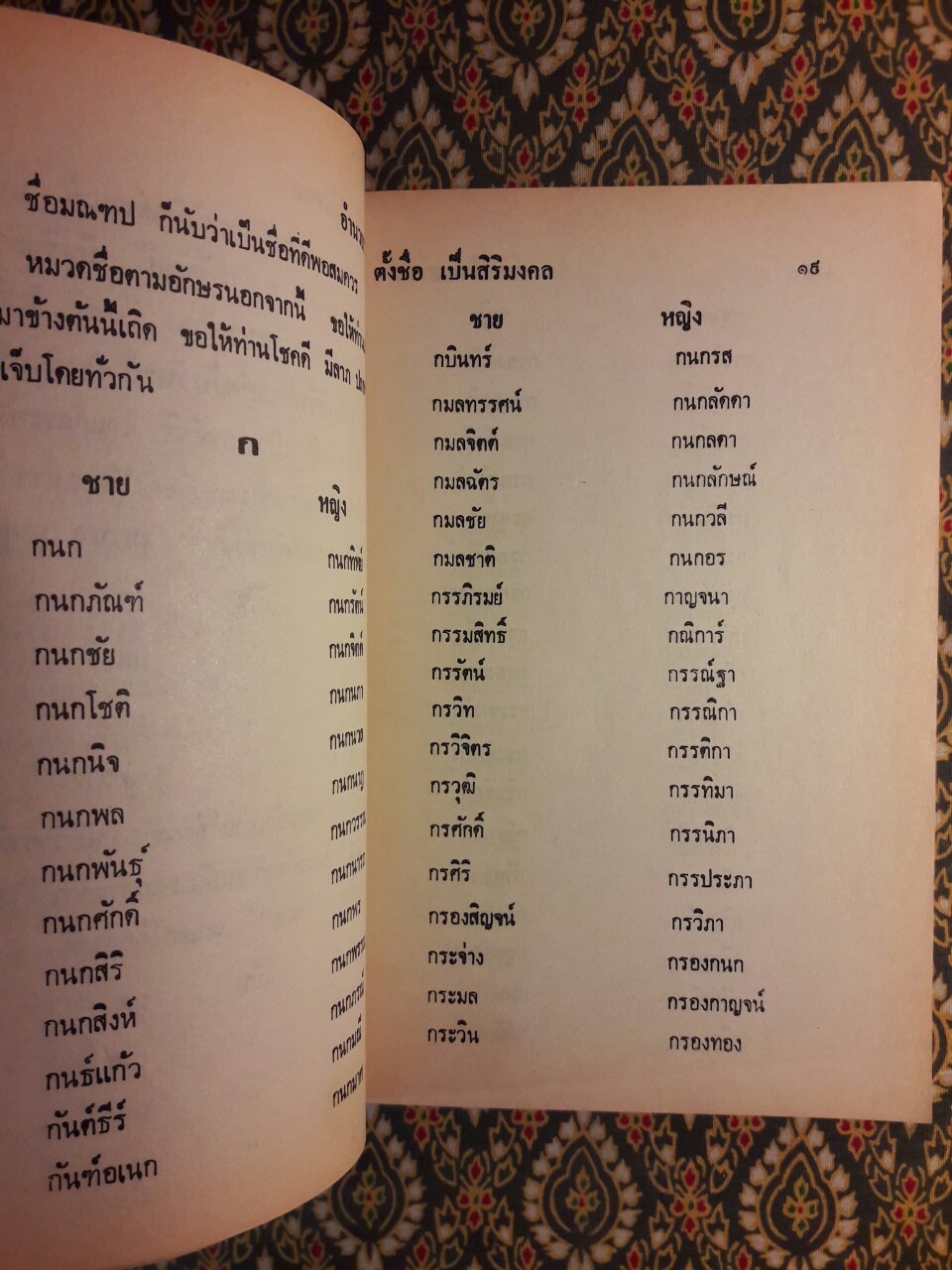 ตั้งชื่อเป็นสิริมงคล