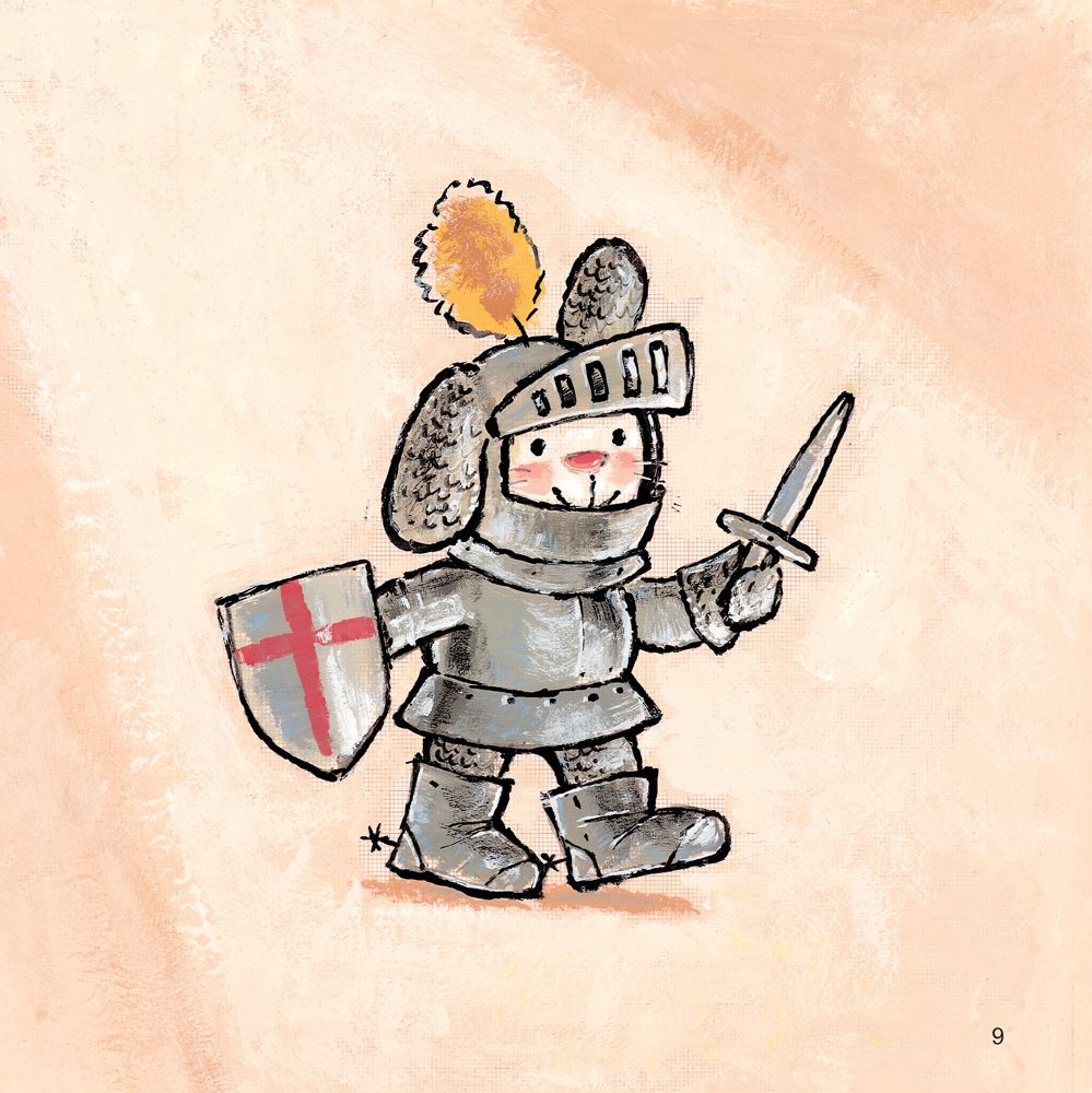 NANMEEBOOKS หนังสือ ขนฟูเป็นอัศวิน : ชุด ขนฟูชวนหนูเป็นเด็กดี (2023) นิทาน EF