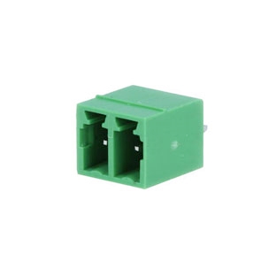 (สั่งขั้นต่ำ 5 ชิ้น) Plug-in Terminal Block 2 Pins แบบตัวผู้ ขนาด 3.5mm 300V 8A
