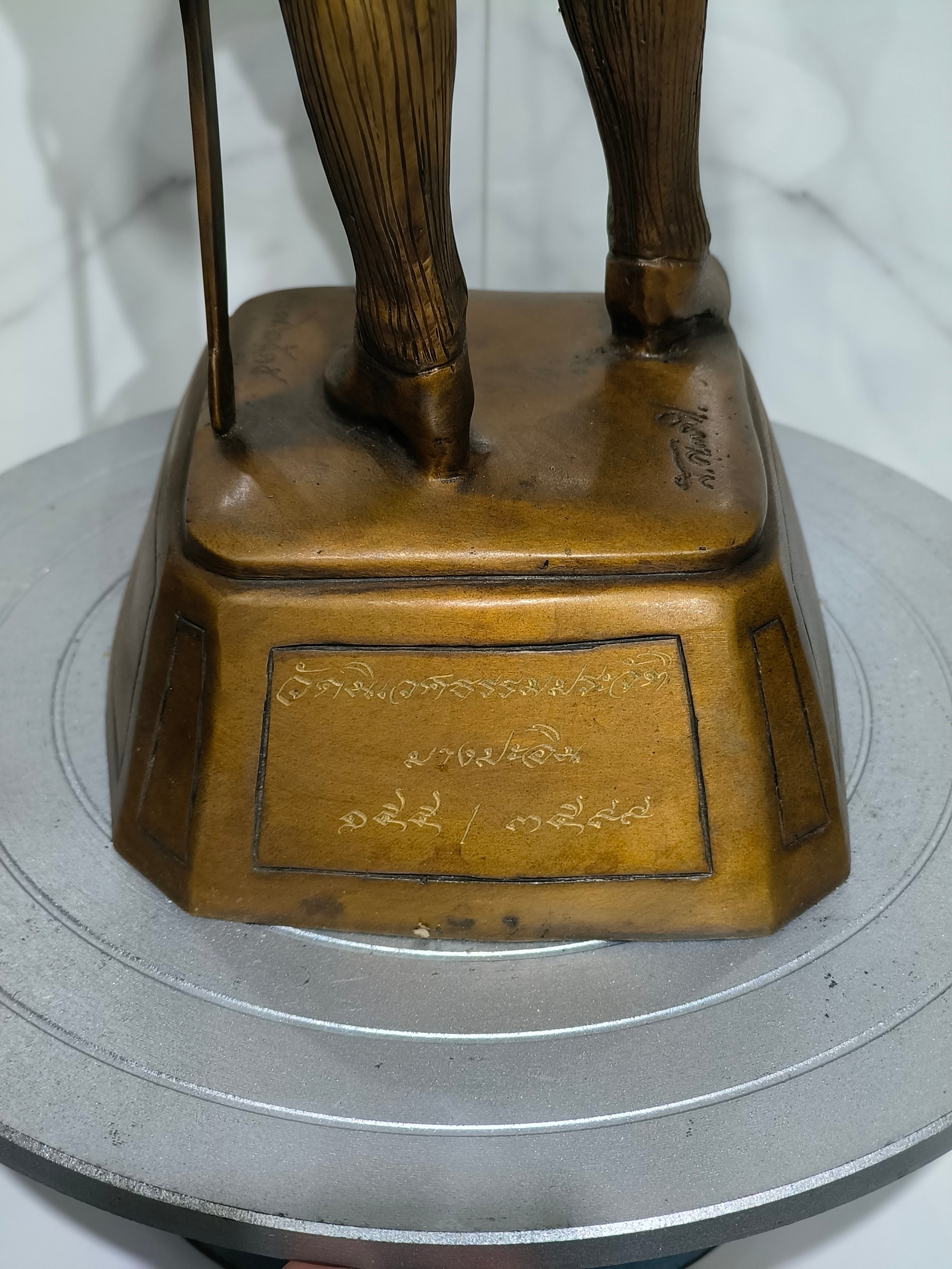 รูปหล่อ รัชกาลที่ 5 ร.5 หน้าตัก 9" พระบาทสมเด็จพระจุลจอมเกล้าเจ้าอยู่หัว สมเด็จพระปิยมหาราช