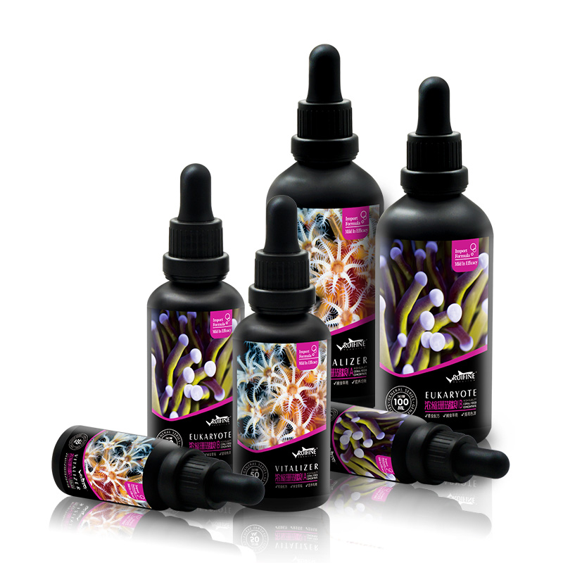Ruifine Vitalizer อาหารปะการังเข้มข้นอาหารเสริม, แพลงก์ตอนอาหารปะการัง, วิตามินเสริมภูมิคุ้มกัน, เร่งการเจริญเติมโตปะการัง SPS LPS