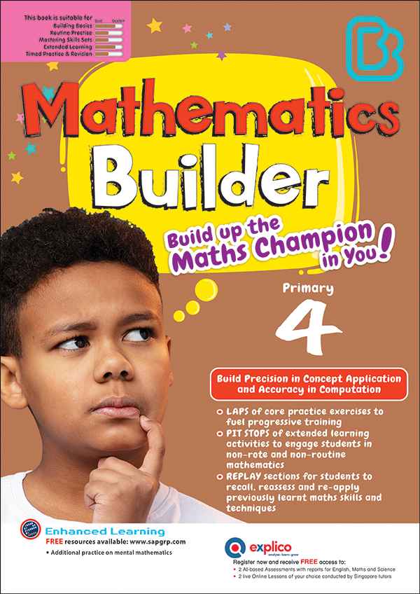 แบบฝึกหัดคณิตศาสตร์ ป.4_Mathematics Builder Primary 4