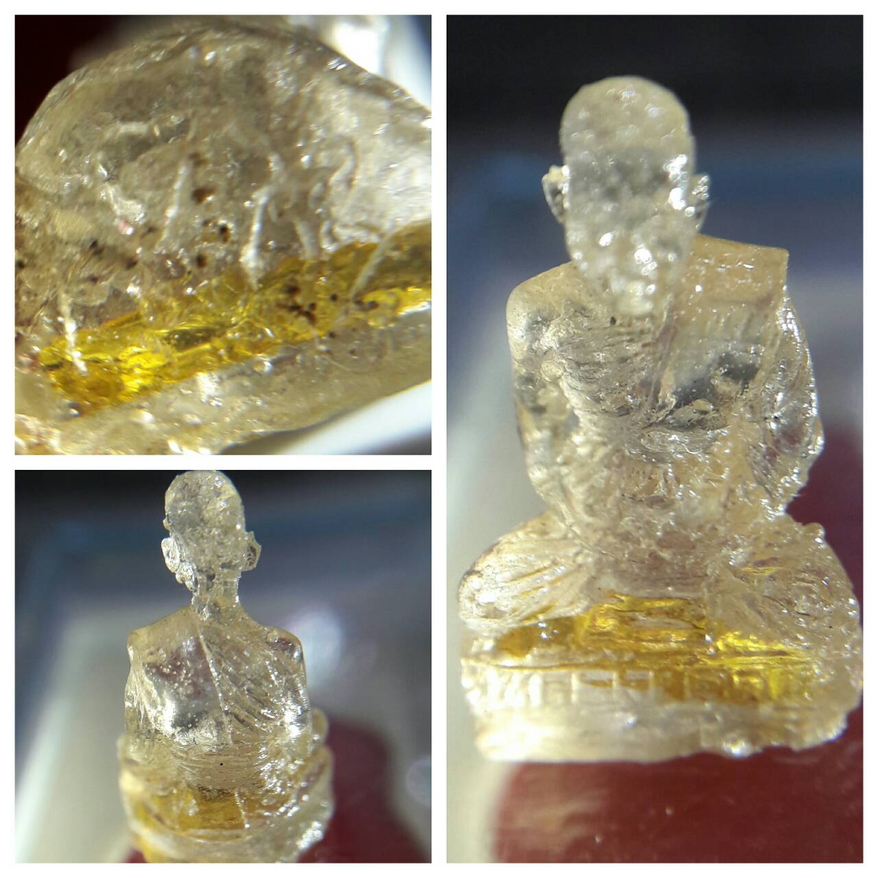 รูปหล่อหลวงพ่อคูณ รุ่นแก้วสารพัดนึก ฝังตะกรุดทองคำแท้ ปี 36 ออกวัดแจ้งนอก สร้าง 1000 องค์