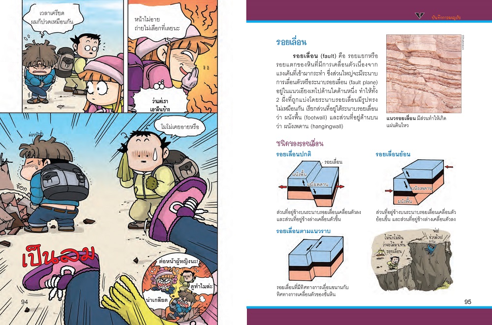 NANMEEBOOKS หนังสือ เอาชีวิตรอดจากแผ่นดินไหว (ฉบับปรับปรุง) การ์ตูนความรู้