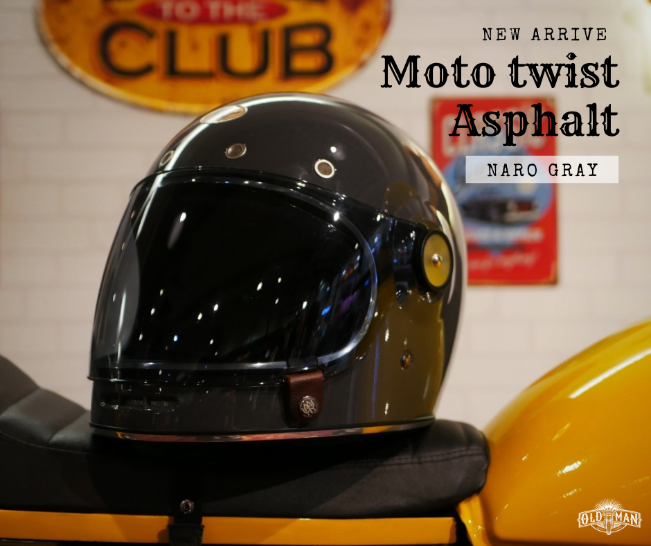 หมวกกันน็อคเต็มใบ Moto twist AP สีเทาเงา (สอบถามก่อนสั่งซื้อ)