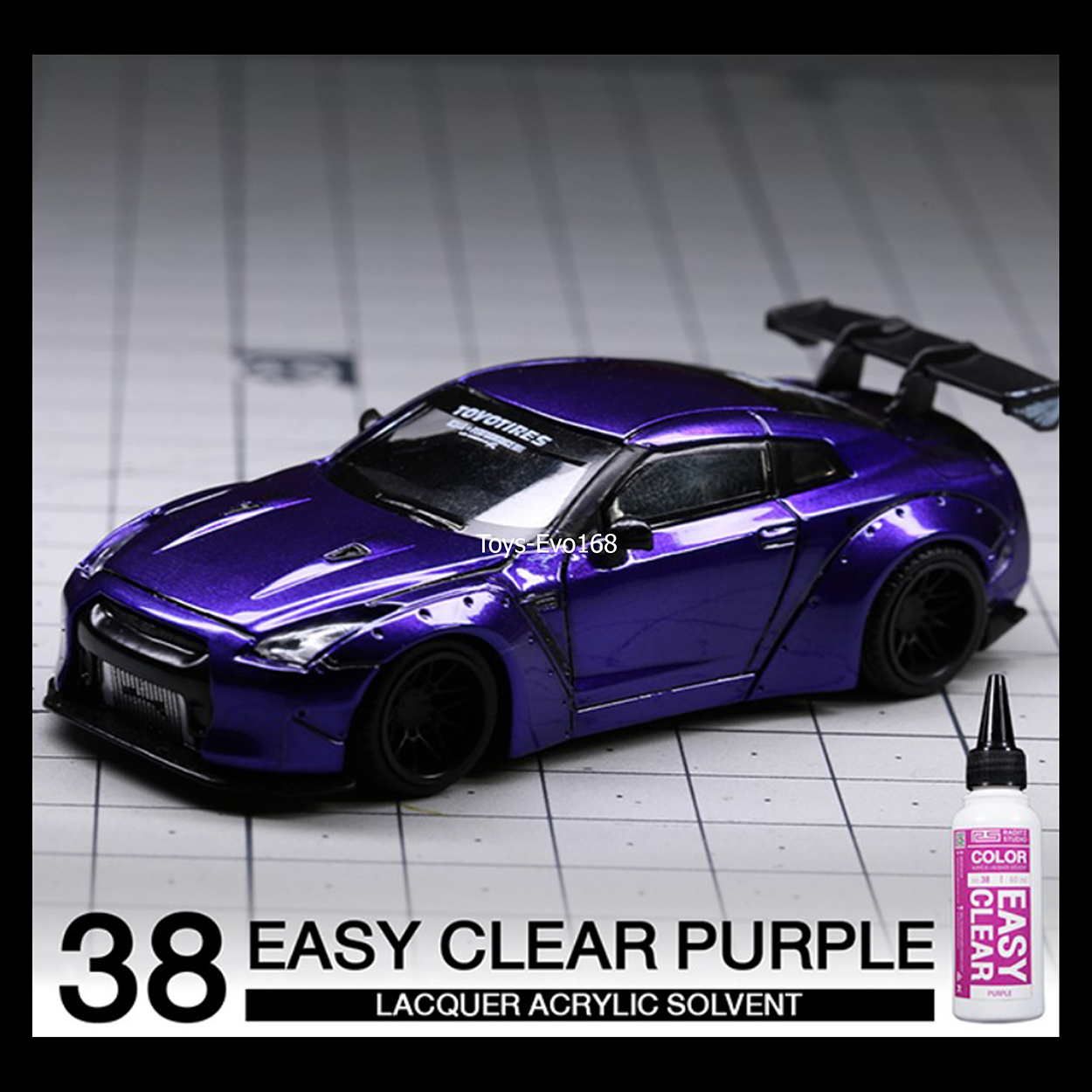 No. NO38 Easy Clear Purple