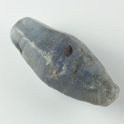 **ขายแล้ว**ผลึกไพลิน (Blue Sapphire Crystal) 20.61 กะรัต รูปร่างผลึกสวย น่าสะสม