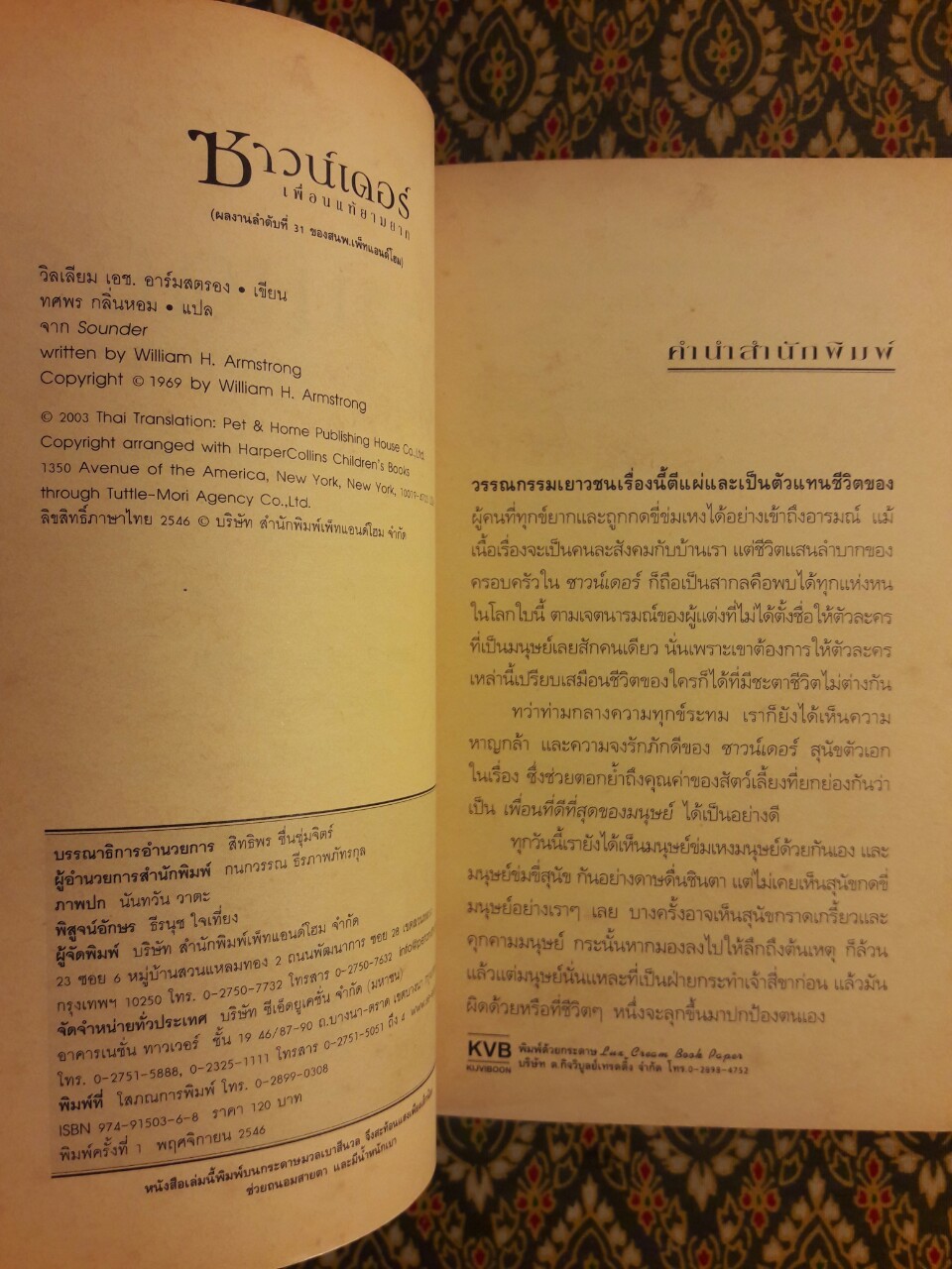 ซาวน์เดอร์ เพื่อนแท้ยามยาก Sounder