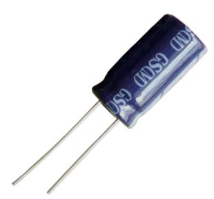 (สั่งขั้นต่ำ 5 ตัว) C คาปาซิเตอร์ 1000uF 25V 2000hrs 85°C Size 10x20mm ระยะห่างขา 5.0mm